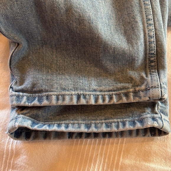 BDG urban outfitters light blue faded wash denim High Rise Baggy Jeans Sz 27 - Picture 9 of 11